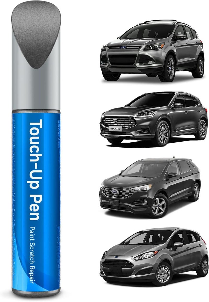 RSACET UJ Sterling Gray Metallic Touch Up Paint Compatible with Ford Exact Match Touch Up Paint Car Scratch Repair - Image 1